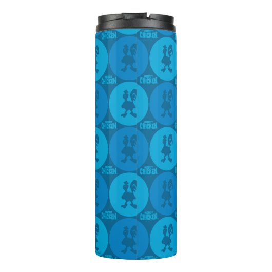 Robot Chicken Circle Pattern Thermosbeker (Achterkant)