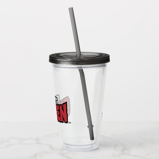 Robot Chicken Logo Acryl Drinkbeker (Links)