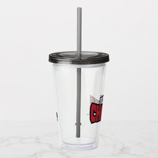Robot Chicken Logo Acryl Drinkbeker (Rechts)