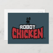 Robot Chicken Logo Briefkaart (Voorkant / Achterkant)