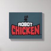 Robot Chicken Logo Canvas Afdruk (Voorkant)