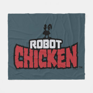 Robot Chicken Logo Fleece Deken