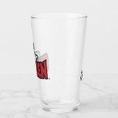 Robot Chicken Logo Glas (Links)