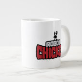 Robot Chicken Logo Grote Koffiekop (Voorkant rechts)