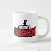Robot Chicken Logo Grote Koffiekop (Rechts)