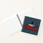 Robot Chicken Logo Notitieboek (Binnen)