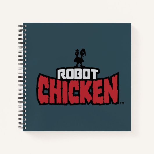 Robot Chicken Logo Notitieboek (Voorkant)