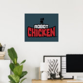 Robot Chicken Logo Poster (Thuiskantoor)