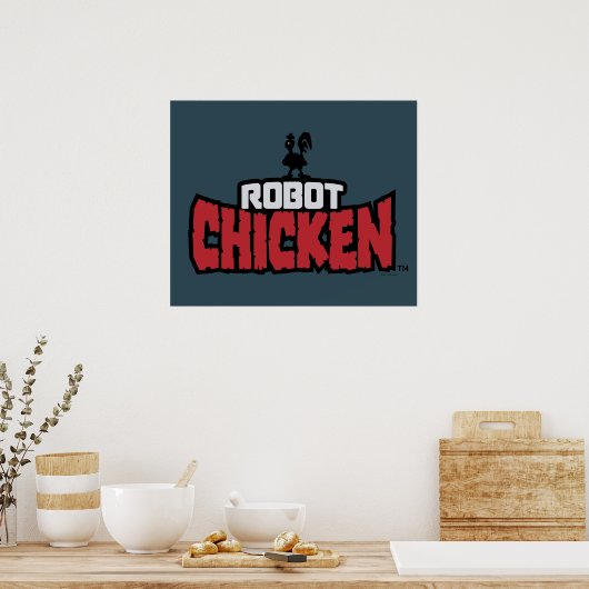 Robot Chicken Logo Poster (Keuken)