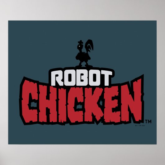 Robot Chicken Logo Poster (Voorkant)