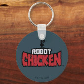 Robot Chicken Logo Sleutelhanger (Voorkant)