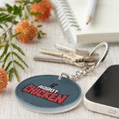 Robot Chicken Logo Sleutelhanger (Voorkant Rechts)