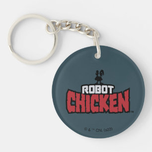 Robot Chicken Logo Sleutelhanger