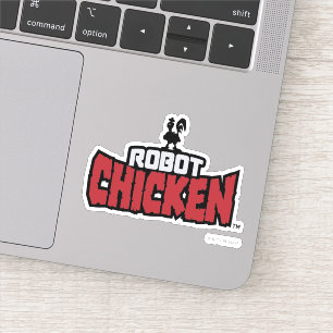 Robot Chicken Logo Sticker