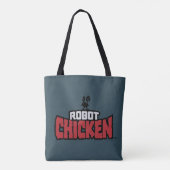 Robot Chicken Logo Tote Bag (Achterkant)