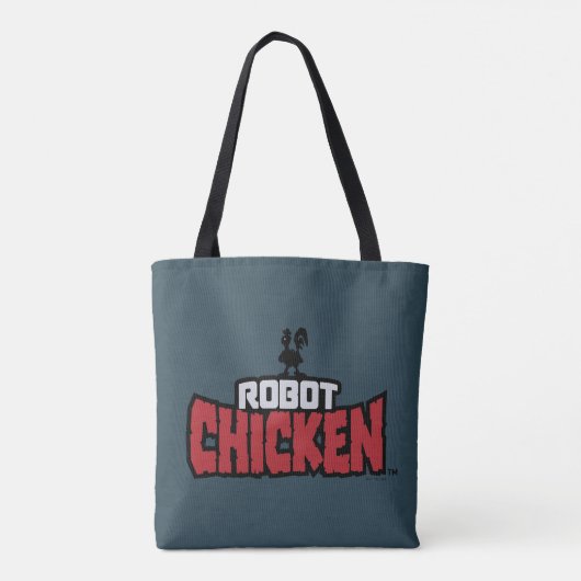Robot Chicken Logo Tote Bag (Achterkant)