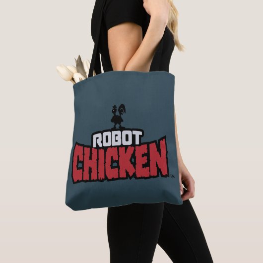 Robot Chicken Logo Tote Bag (Dichtbij)