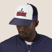 Robot Chicken Logo Trucker Pet (In situ)