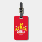 Robot Chicken Nerd Unicorn Graphic Bagagelabel (Voorkant verticaal)