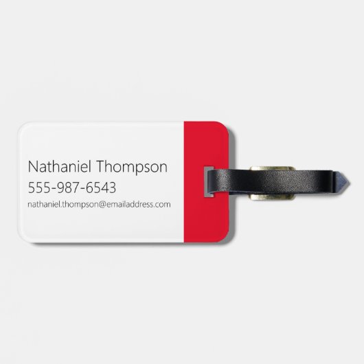 Robot Chicken Nerd Unicorn Graphic Bagagelabel (Achterkant horizontaal)