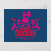 Robot Chicken Nerd Unicorn Graphic Briefkaart (Voorkant)