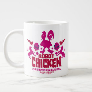 Robot Chicken Nerd Unicorn Graphic Grote Koffiekop