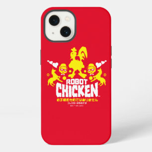 Robot Chicken Nerd Unicorn Graphic iPhone 13 Hoesje