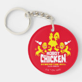 Robot Chicken Nerd Unicorn Graphic Sleutelhanger (Voorkant)