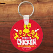 Robot Chicken Nerd Unicorn Graphic Sleutelhanger (Voorkant)