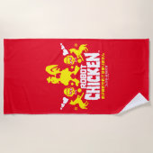 Robot Chicken Nerd Unicorn Graphic Strandlaken (Voorkant)