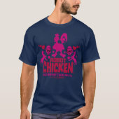 Robot Chicken Nerd Unicorn Graphic T-shirt (Voorkant)