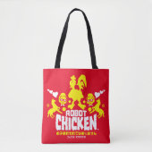 Robot Chicken Nerd Unicorn Graphic Tote Bag (Voorkant)