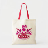 Robot Chicken Nerd Unicorn Graphic Tote Bag (Voorkant)
