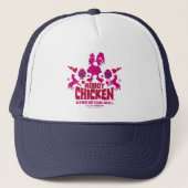 Robot Chicken Nerd Unicorn Graphic Trucker Pet (Voorkant)