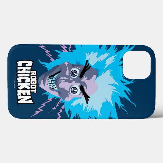 Robot Chicken Scientist Head Graphic Case-Mate iPhone Case (Achterkant (horizontaal))