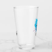 Robot Chicken Scientist Head Graphic Glas (Rechts)