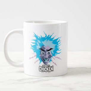 Robot Chicken Scientist Head Graphic Grote Koffiekop