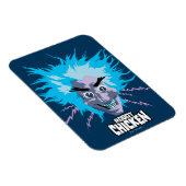 Robot Chicken Scientist Head Graphic Magneet (Rechterzijde)