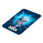 Robot Chicken Scientist Head Graphic Magneet (Linkerzijde)