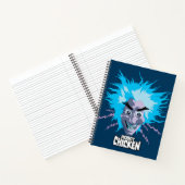 Robot Chicken Scientist Head Graphic Notitieboek (Binnen)