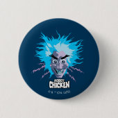 Robot Chicken Scientist Head Graphic Ronde Button 5,7 Cm (Voorkant)