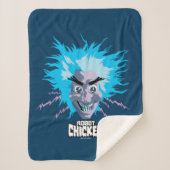 Robot Chicken Scientist Head Graphic Sherpa Deken (Voorkant)