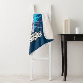 Robot Chicken Scientist Head Graphic Sherpa Deken (In situ)