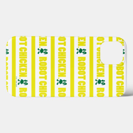 Robot Chicken Stripe Pattern Case-Mate iPhone Case (Achterkant (horizontaal))