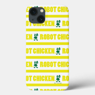 Robot Chicken Stripe Pattern Case-Mate iPhone Case