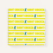 Robot Chicken Stripe Pattern Notitieboek (Voorkant)