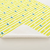 Robot Chicken Stripe Pattern Sherpa Deken (3/4)