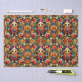 ~ Robot Christmas Wrapping Tissuepapier (Craft)