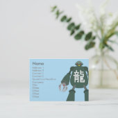 Robot - Chubby Visitekaartje (Staand voorkant)