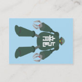 Robot - Chubby Visitekaartje (Achterkant)